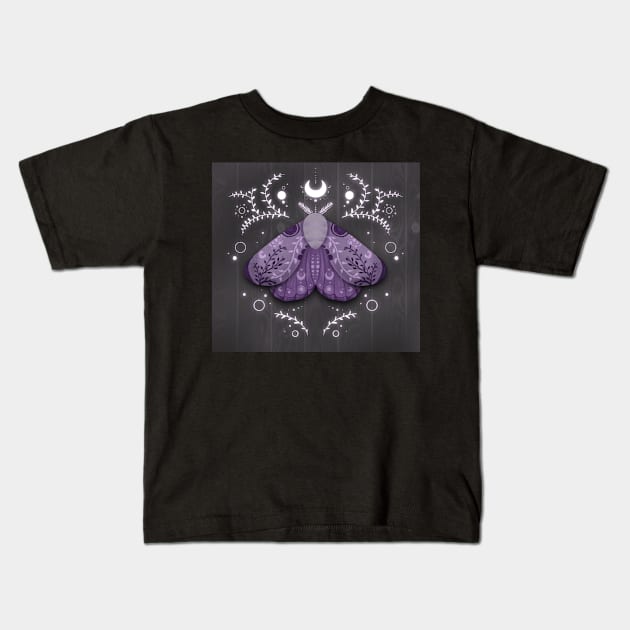 Lepidoptera Kids T-Shirt by davidford83